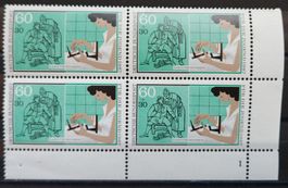 Deutschland-Mi 1316 Viererblock ** (23)