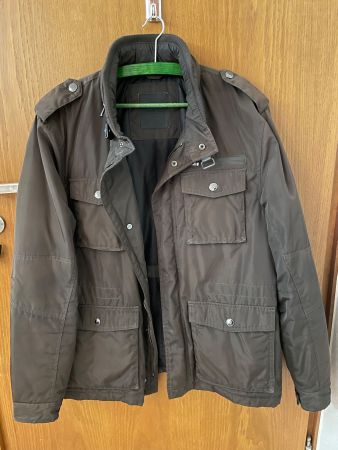 Pedro del Hierro Jacke, Grösse L - Braun