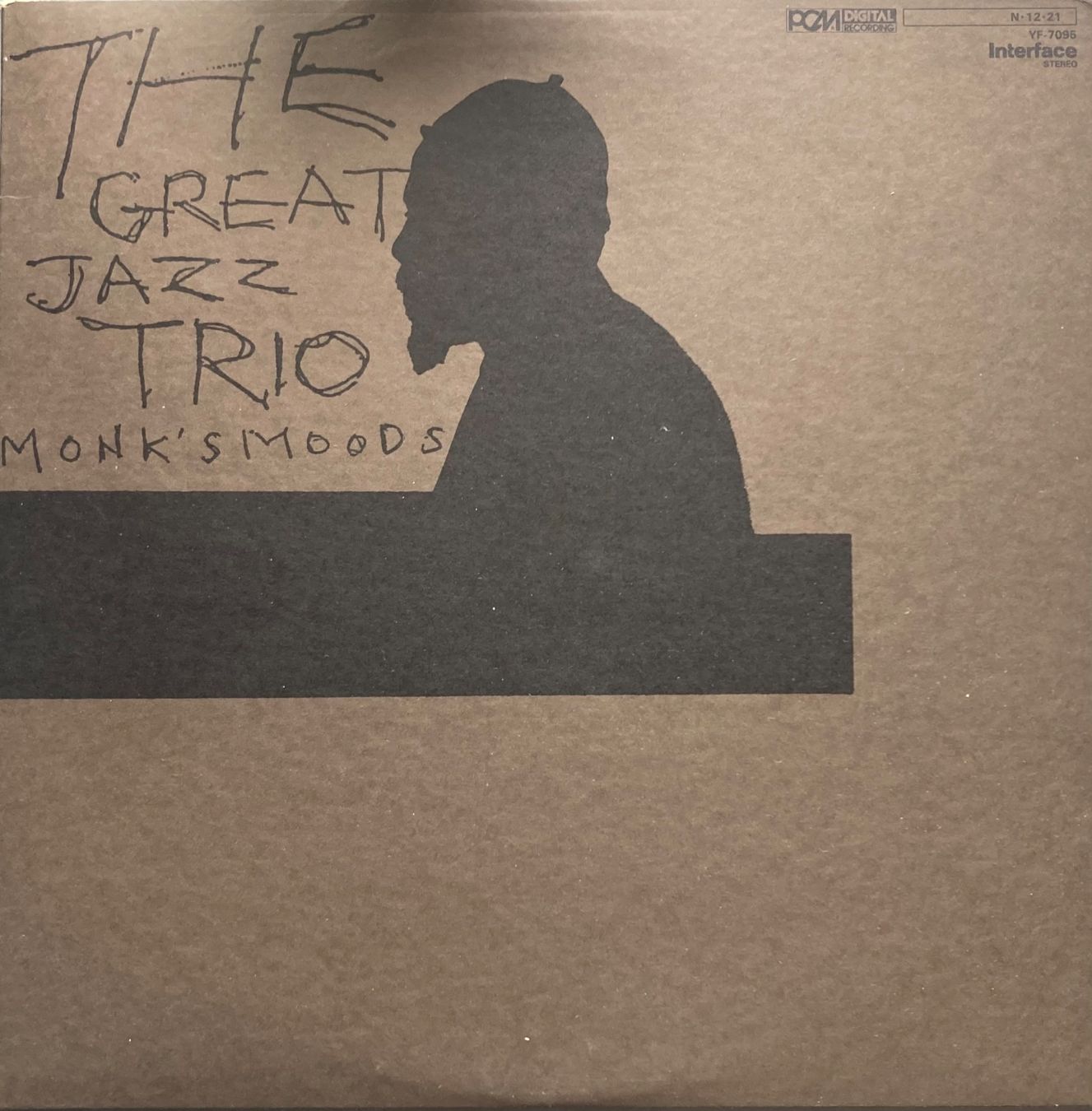 Schallplatten: THE GREAT JAZZ TRIO - MONK'S MOODS – Gebraucht aus Poliez-Pittet von Newtown-Records