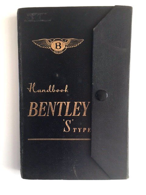 Libri: Bentley S1 Handbook Print 1956, Original – Usato da Kreuzlingen venduto da Musikremo