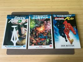 DC Comics: Green Arrow, Justice League, Batman & Flash