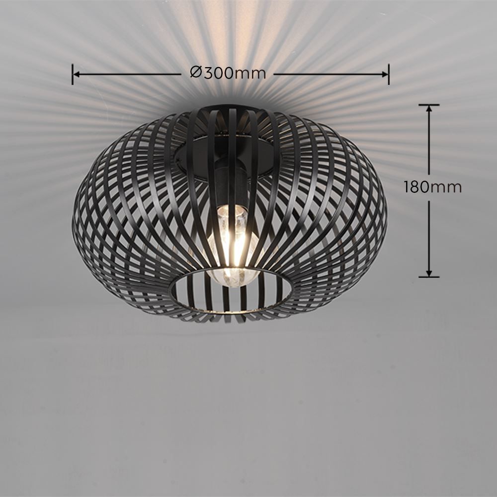 Lampadari & plafoniere: Deckenleuchte, Geflecht-Design, 30 cm Ø – Nuovo (secondo la descrizione) da Kreuzlingen venduto da Smart-Light 1