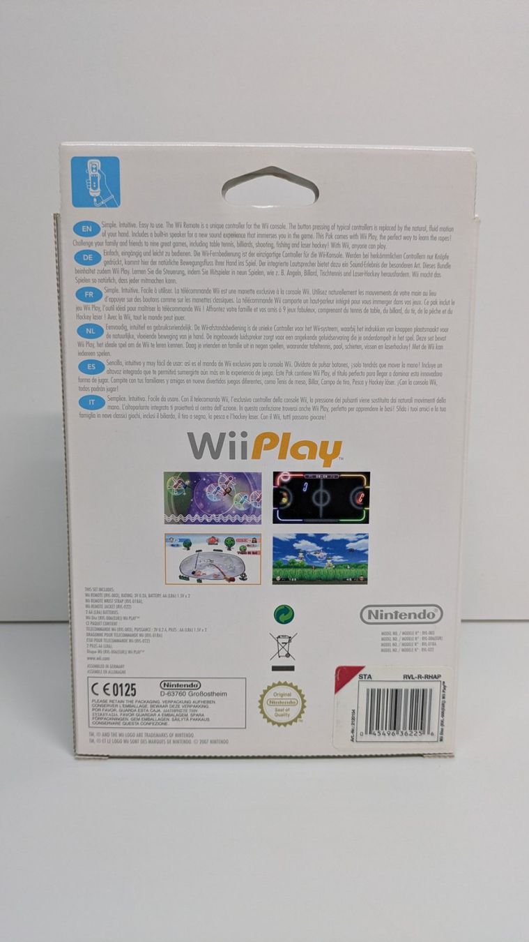 Nintendo Spiele: Wii Play mit Controller in OVP, Nintendo Wii – Gebraucht aus Menziken von mame18 5
