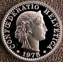10 Rappen 1978 pp / aus Münzsatz
