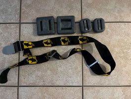 Ceinture de plongée et plombs