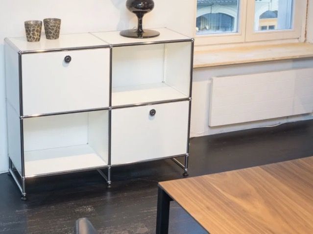 USM Cassettiere: USM Sideboard Weiss Lieferung Gratis – Usato da Thun venduto da Thuno6