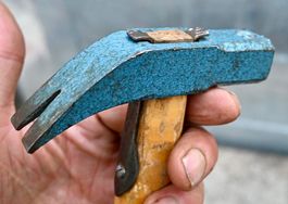 alter KLAUENHAMMER gemarkt 21 Länge 30.5cm