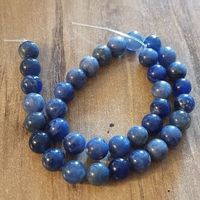 1 Strang Naturstein Perlen Alte Blau Sodalith 10 mm