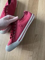 ✨ Red canvas Coq Sportif sneakers ✨