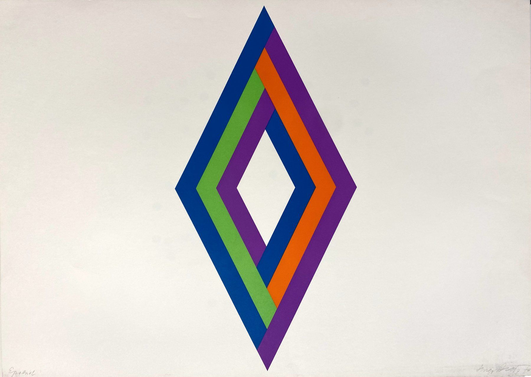 Grafiken & Lithographien: Hugo DIETZ (1930 - 1973), Serigrafie – Neu (gemäss Beschreibung) aus grenchen von Belarte