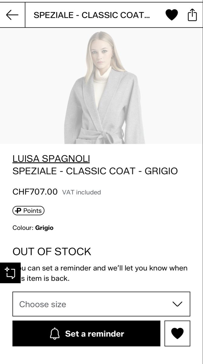 Cappotti: NEU Luisa Spagnoli coat Speziale – Nuovo e nell'imballaggio originale da Zürich venduto da cam_kcc7 6