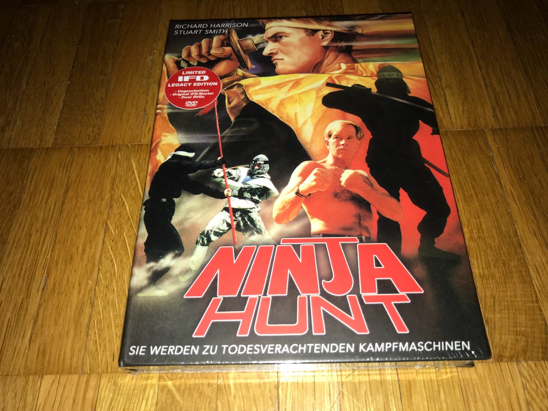 Tutti i DVDs: Ninja Hunt - MEDIABOOK - A - UNCUT – Nuovo e nell'imballaggio originale da Basel venduto da havsok
