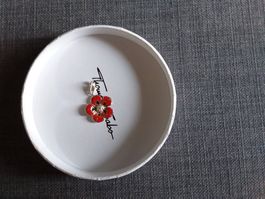 Thomas Sabo Anhänger Blume rot
