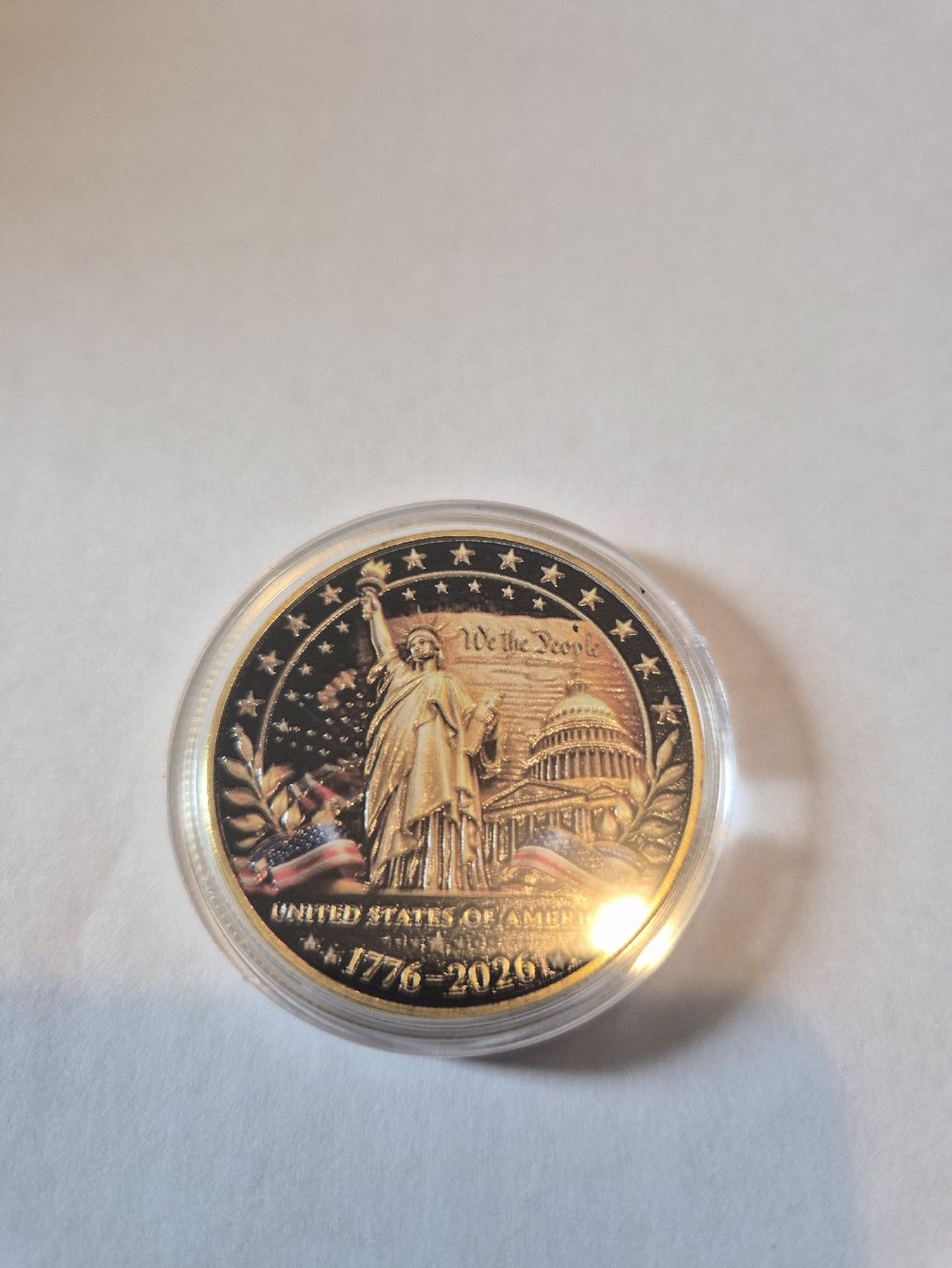 Tutti le monete: Pièce commémorative 250 ans USA – Nuovo (secondo la descrizione) da Senèdes venduto da hen_fw8b 1