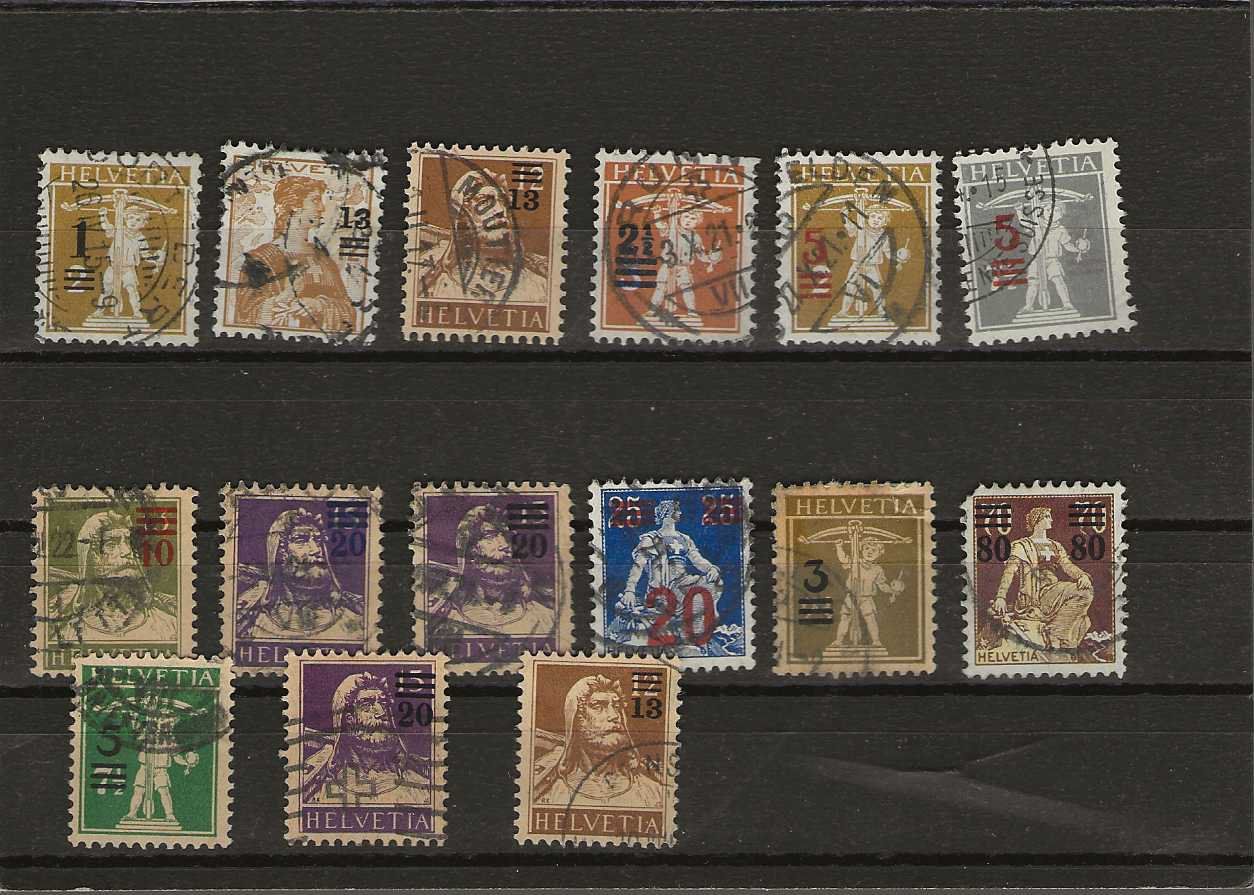 Alle Briefmarken: timbre avec surcharge – Gebraucht aus Sorvilier von carose01