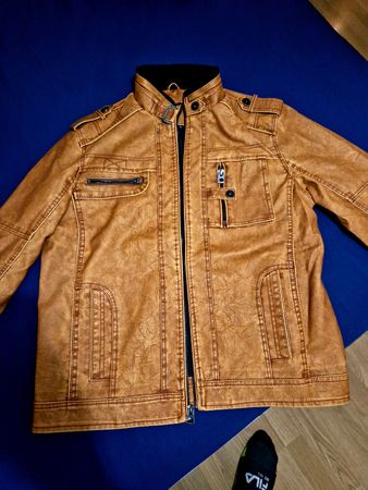 Veste imitation cuir taille XL