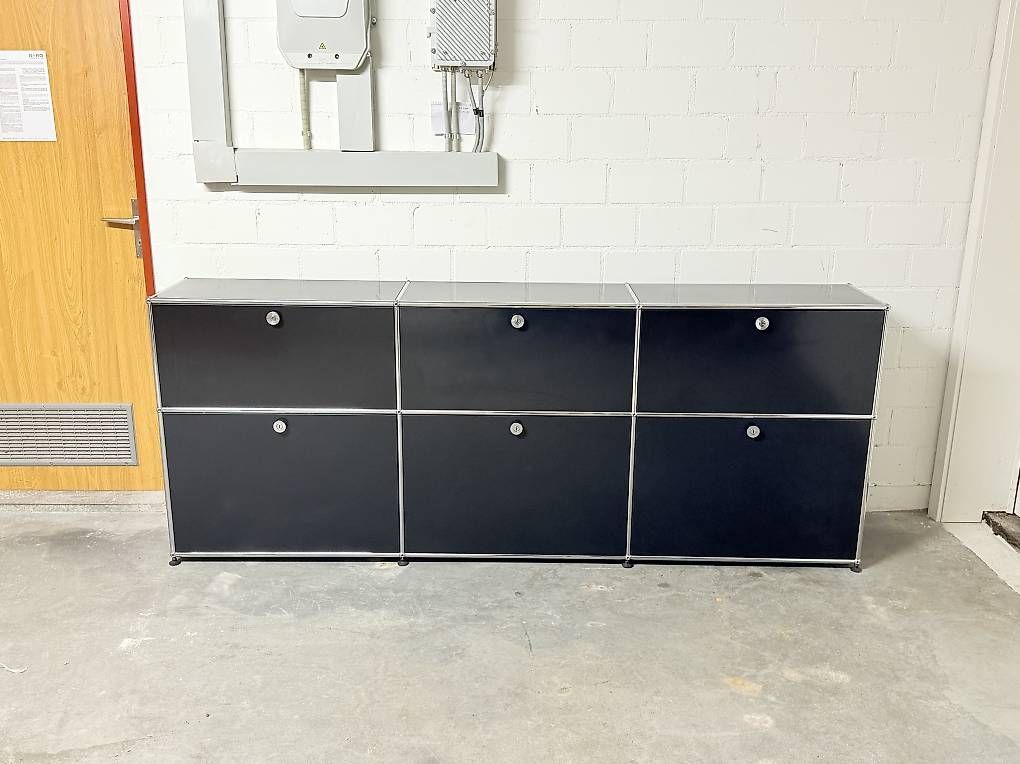 USM Kommoden: USM Haller Sideboard Schwarz – Gebraucht aus Dietikon von Kumar_Occasionen 1