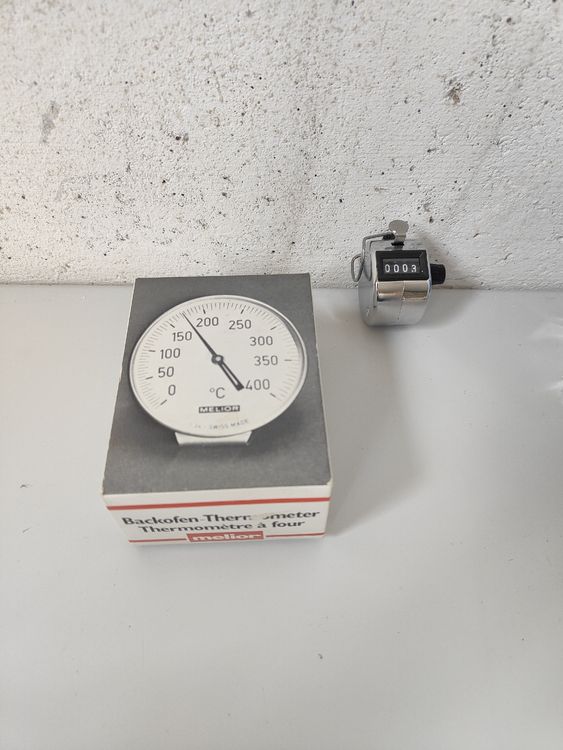 Backofen Thermometer Melior Swiss Made bis 400 Grad Kaufen auf Ricardo
