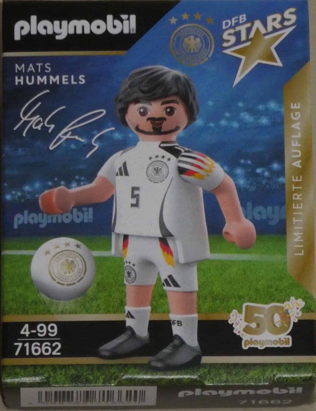 Playmobil Giocattoli: Playmobil 71662 Mats Hummels – Nuovo e nell'imballaggio originale da Wagenhausen venduto da Kahlen