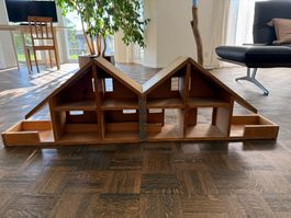 zusammenfaltbarer grosser Stall  Puppenhaus