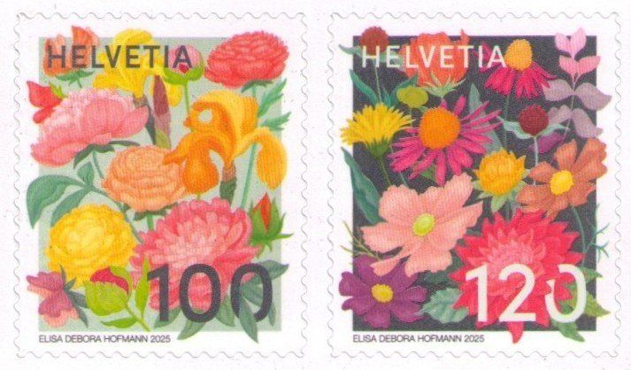 Tutti i francobolli: 2025_BLUMEN_SONDER-Bogen komplett ! ** – Nuovo (secondo la descrizione) da Marthalen venduto da Ch_quality 1