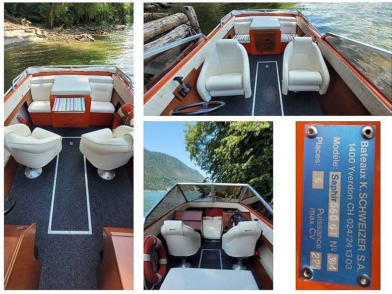 Schweizer Boote: Motorboot Schweizer Saphir 650 GT – Gebraucht aus Stansstad von Looking4 1