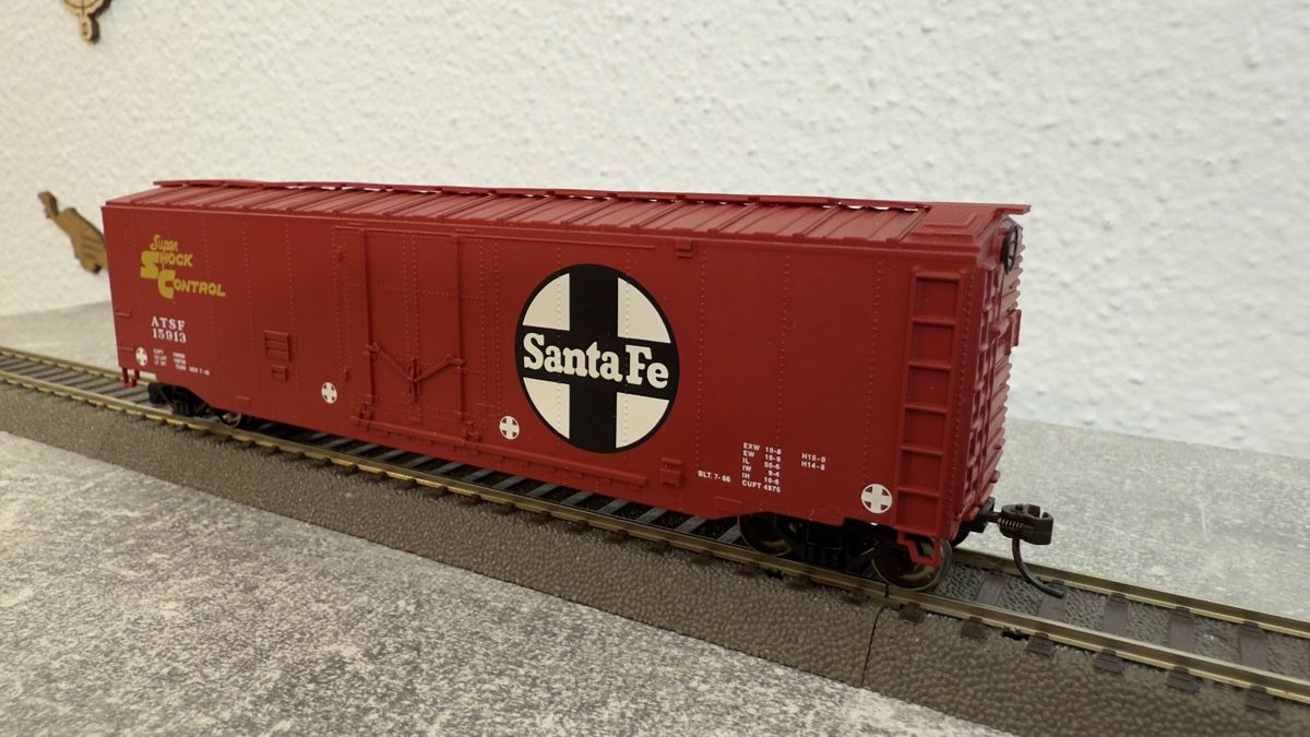 Modellini di ferrovie: Bachmann Santa Fe Güterwagen HO / DC – Nuovo (secondo la descrizione) da Schlieren venduto da rat_lq6b 2