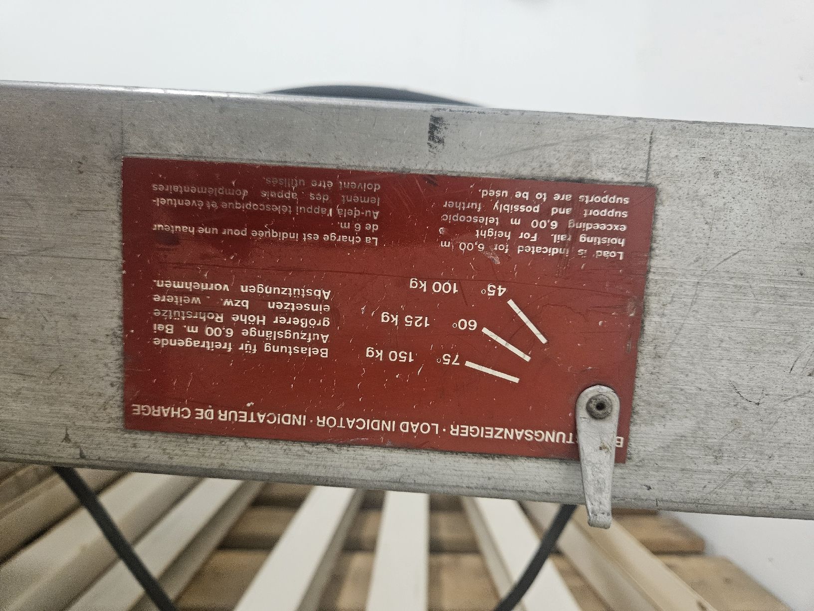 Tutte le macchine: Warenaufzug  Dachdeckerlift – Usato da Buchs LU venduto da wey123 6