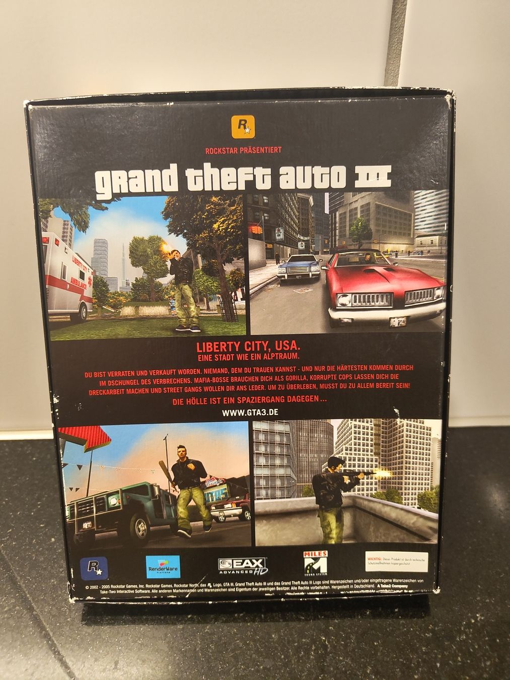 Giochi: Grand Theft Auto 3 / GTA 3 Big Box – Usato da Beringen venduto da sharue 1