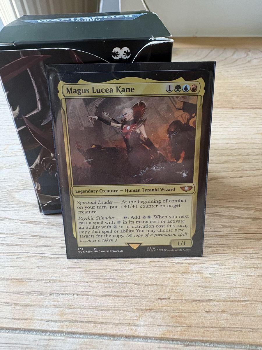 Magic The Gathering Carte collezionabili: Deck commander Tiranidi – Usato da Melide venduto da Cesareee