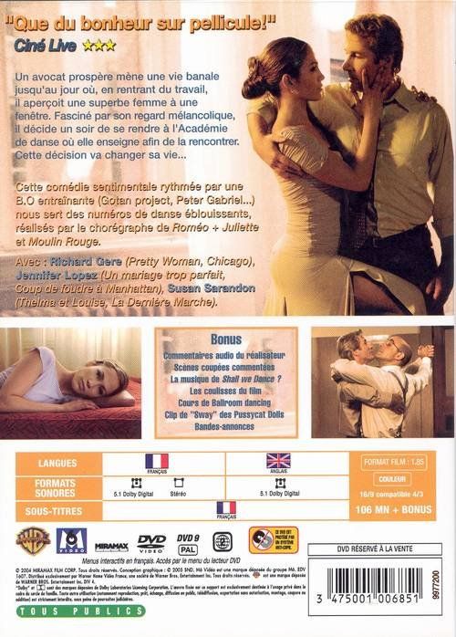 Alle DVDs: SHALL WE DANCE ? – Neu (gemäss Beschreibung) aus Bursins von Adabel 1