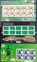 2008 Schweiz Fussball Europameisterschaft- Aktiv 3 Bogen ET