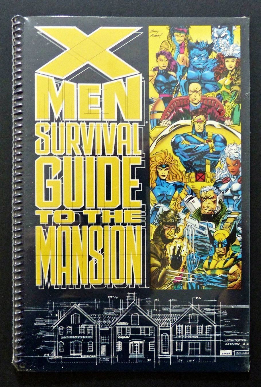 Fumetti: X-MEN SURVIVAL GUIDE TO MANSION BLISTER MARVEL 1993 – Nuovo e nell'imballaggio originale da Lugano venduto da YouWantUS