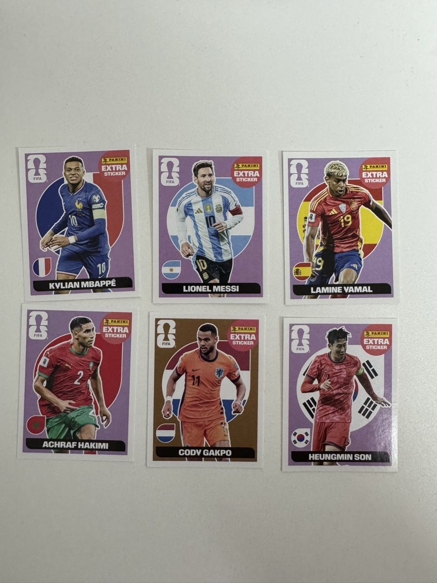 Panini Carte collezionabili: Panini FIFA Extra Sticker 6er Bundle neu – Nuovo (secondo la descrizione) da Regensdorf venduto da Luka.M