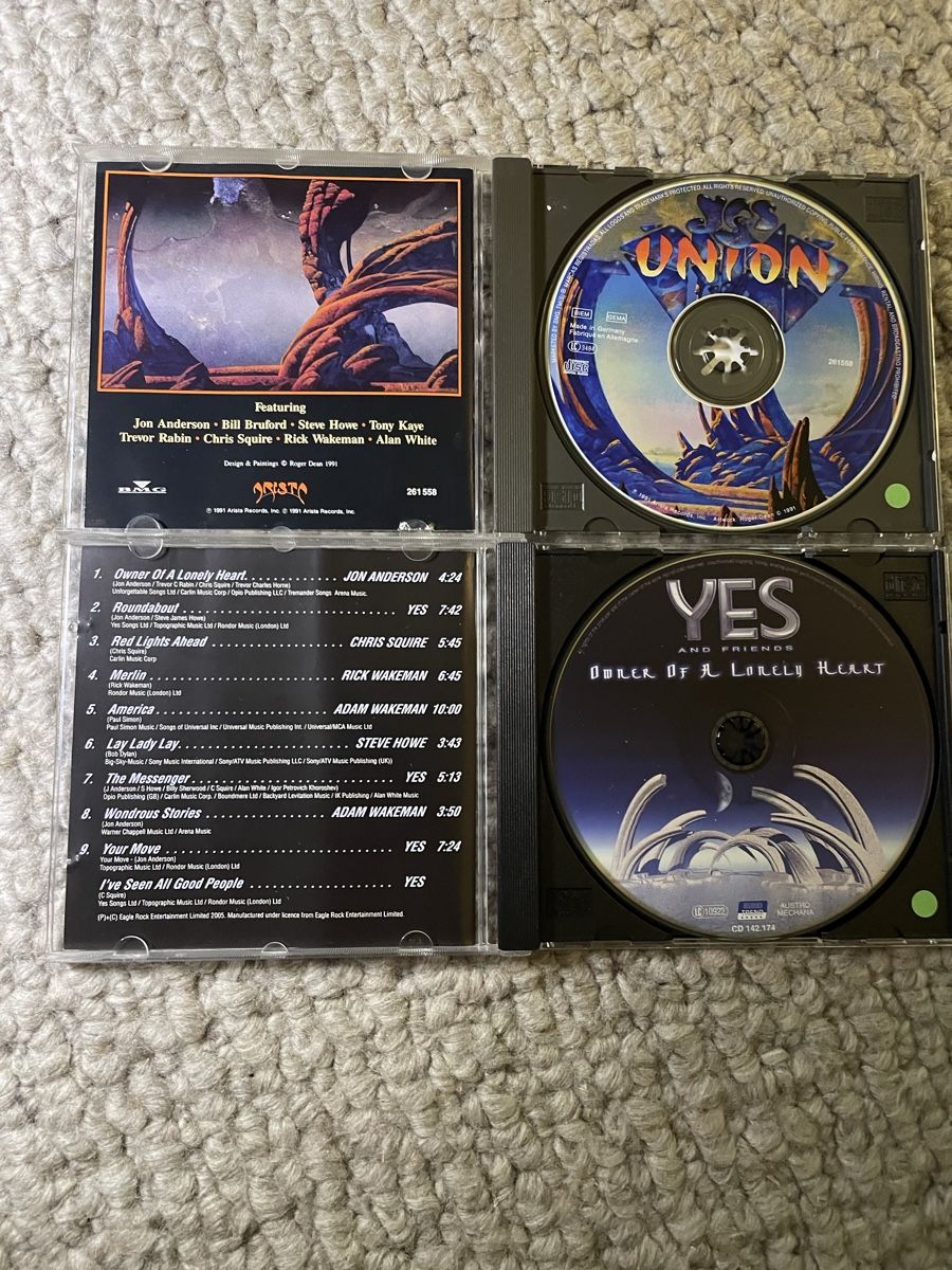 CDs: 2x Yes  – D'occasion à Reinach AG par trigger7811 1
