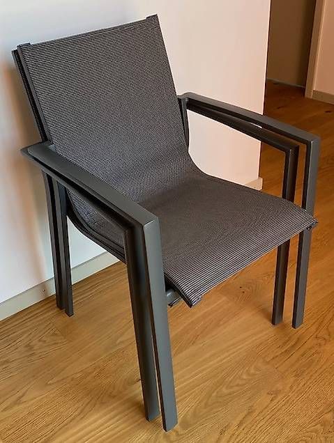 Sedie: 2x Alu-Gartenstuhl Fiji anthrazit – Nuovo (secondo la descrizione) da Thun venduto da urs_p58q 4