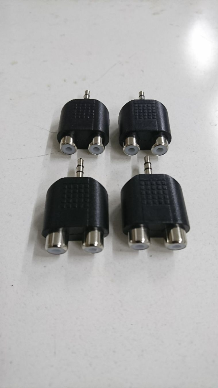 Unità & Adattatore: Cinch Adapter Set 4 Stück – Nuovo e nell'imballaggio originale da Tägerschen venduto da Tech-World7