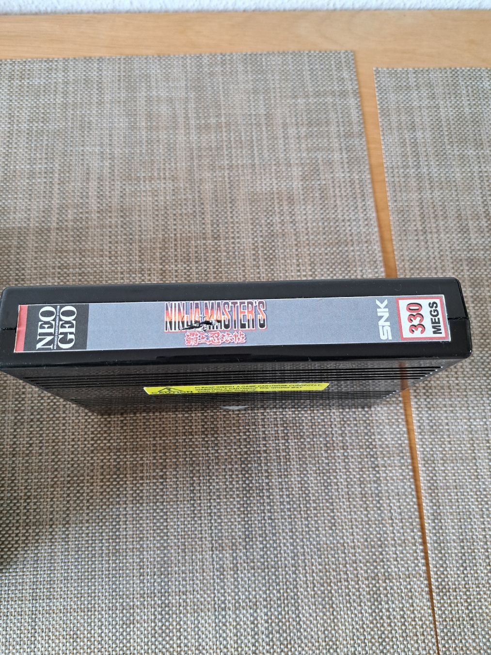 Snk Giochi: Ninja Masters Neo Geo MVS – Usato da Zürich venduto da Mr.Heli 2