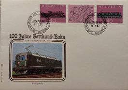 Gotthardbahn 100 Jahre - Re6/6 - gestempelt 1982
