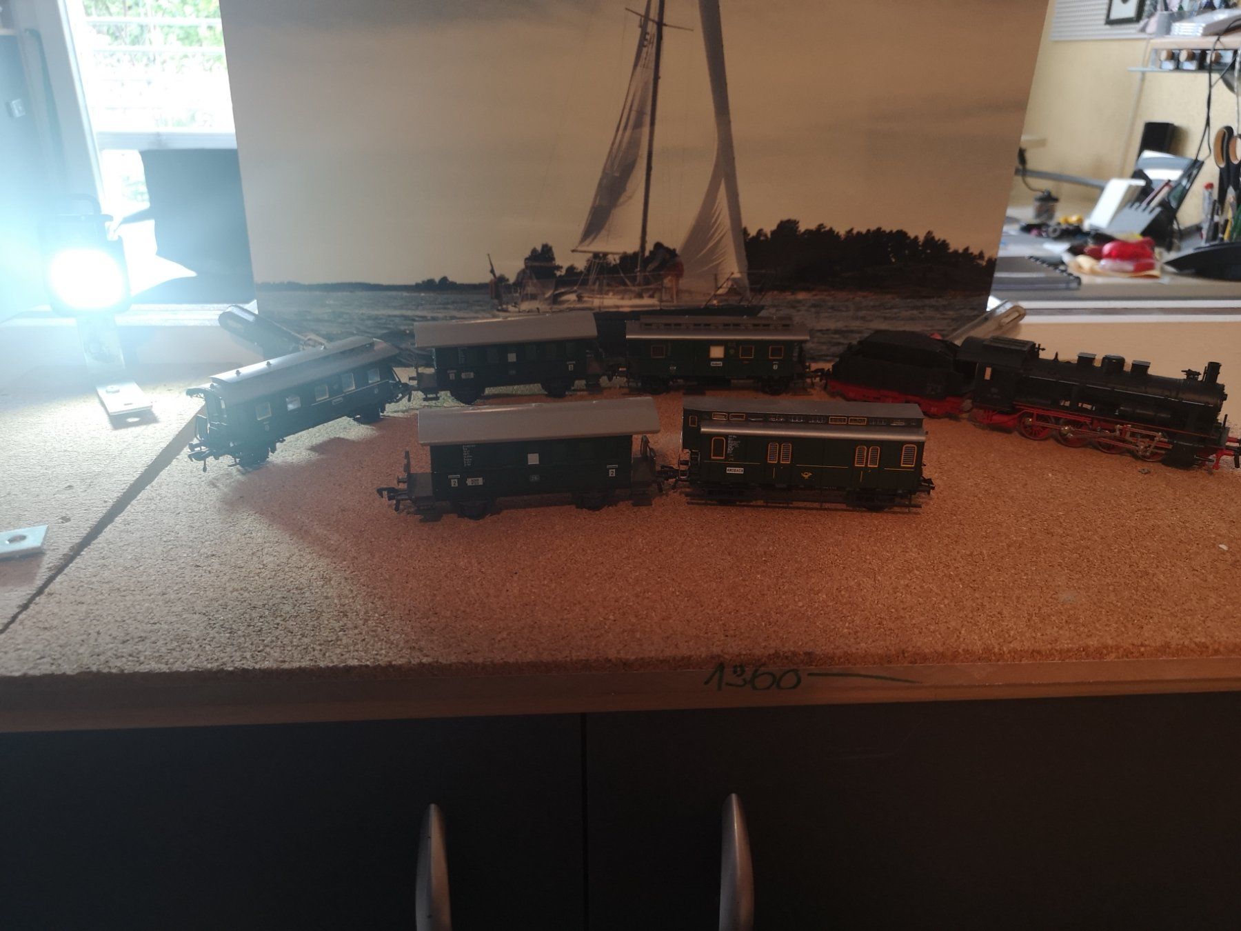 Fleischmann Modelleisenbahnen: Fleischmann Nostalgiezug – Gebraucht aus Heimberg von Newyorker5 3