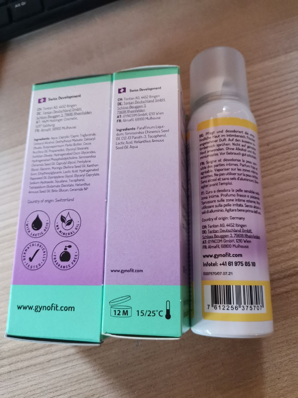 Altro per la cura del corpo: Gynofit Pflege 3 Stück neu – Nuovo e nell'imballaggio originale da Fankhaus (Trub) venduto da sun_7677 1