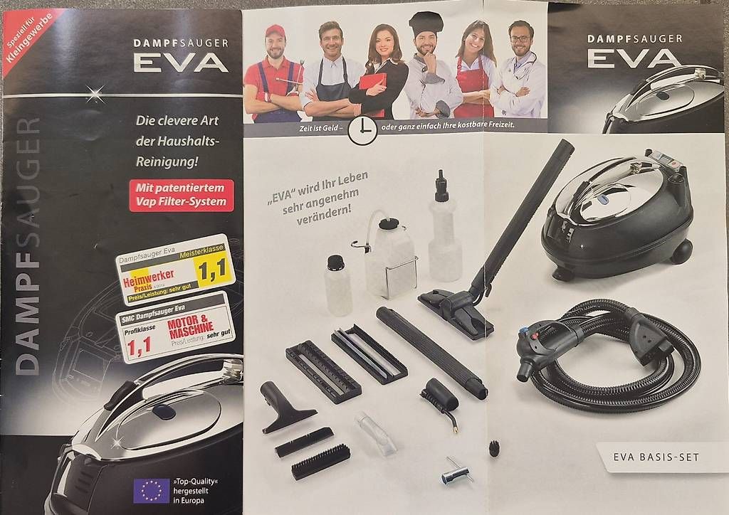 Dampfreiniger: Dampfsauger EVA (Singer) – Gebraucht aus Ebikon von wic_q56r 1