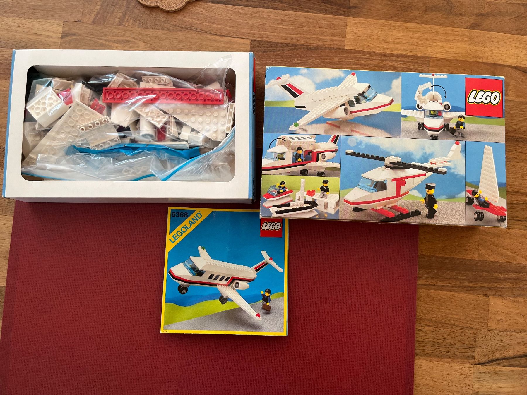 Lego Spielzeuge: Lego Legoland Set 6368 Flugzeug mit OVP – Gebraucht aus Wabern von Collectfun 1