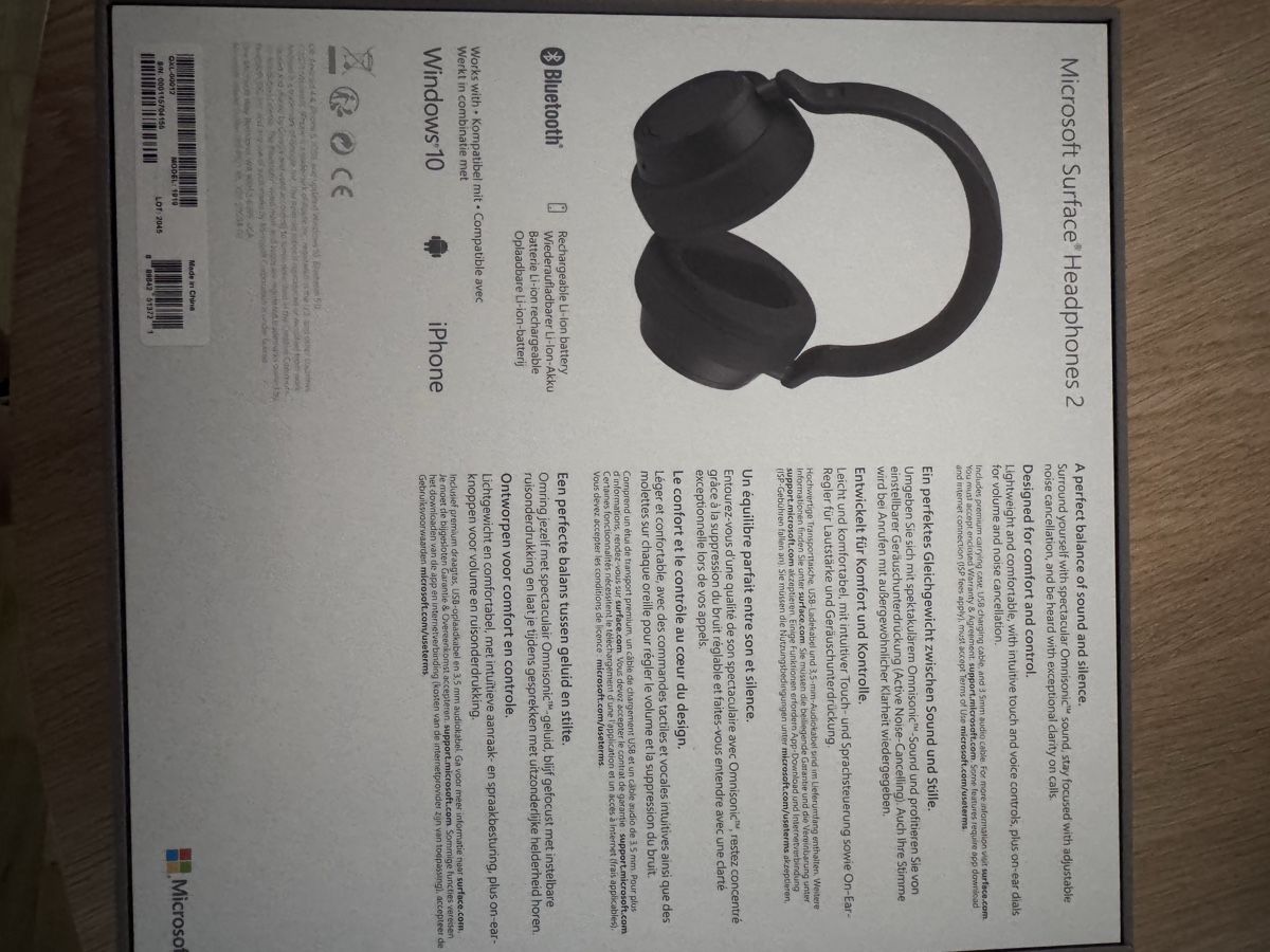 Microsoft Cuffie: Microsoft Surface Headphones 2 – Usato da Zürich venduto da MA-SNEAKERS 1