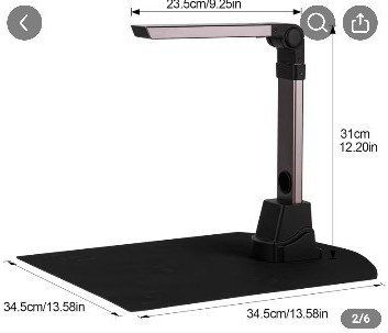Scanner: NetumScan Pro XH-005 Dok-scanner / Overhead Scanner mit OCR – Gebraucht aus Aarburg von AHVGirl 7