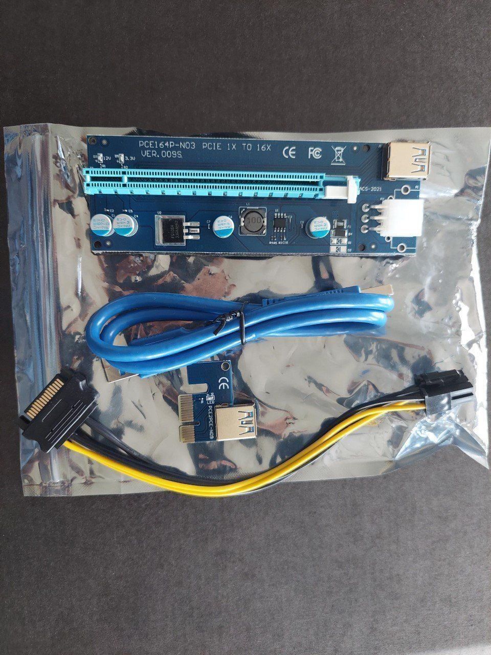 Elektronikbauteil: PCI-E Riser Express USB 3,0 - für Miners – Neu (gemäss Beschreibung) aus Holderbank AG von Tuhwd 7