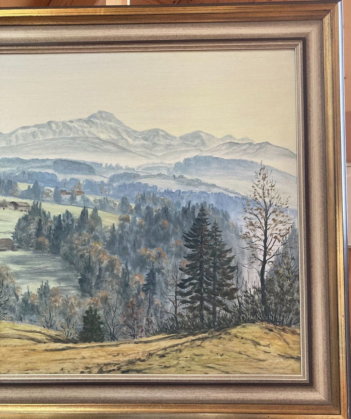 Dipinti: Appenzeller Landschaft   Original – Usato da Appenzell venduto da Z1Y7G 2