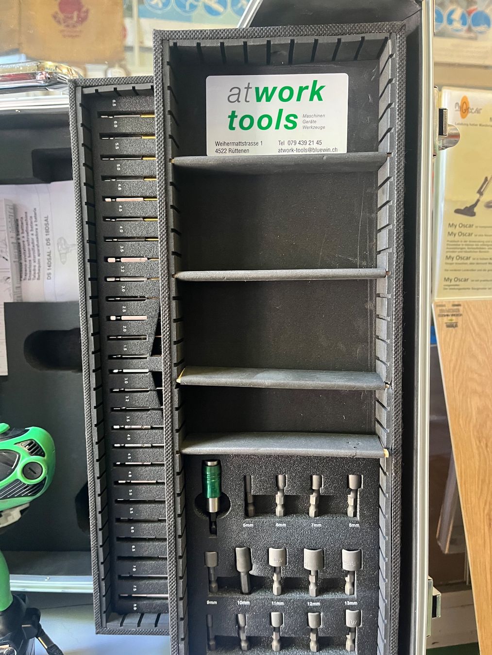 Hitachi Tous les outils: Werkzeugkoffer mit Bohrschrauber Hitachi / Hikoki – Neuf (Voir description) à Rüttenen par atwork-tools 3
