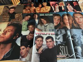 132 tolle Poster Sammlung 80's BROS SPANDAU BALLET NKOTB
