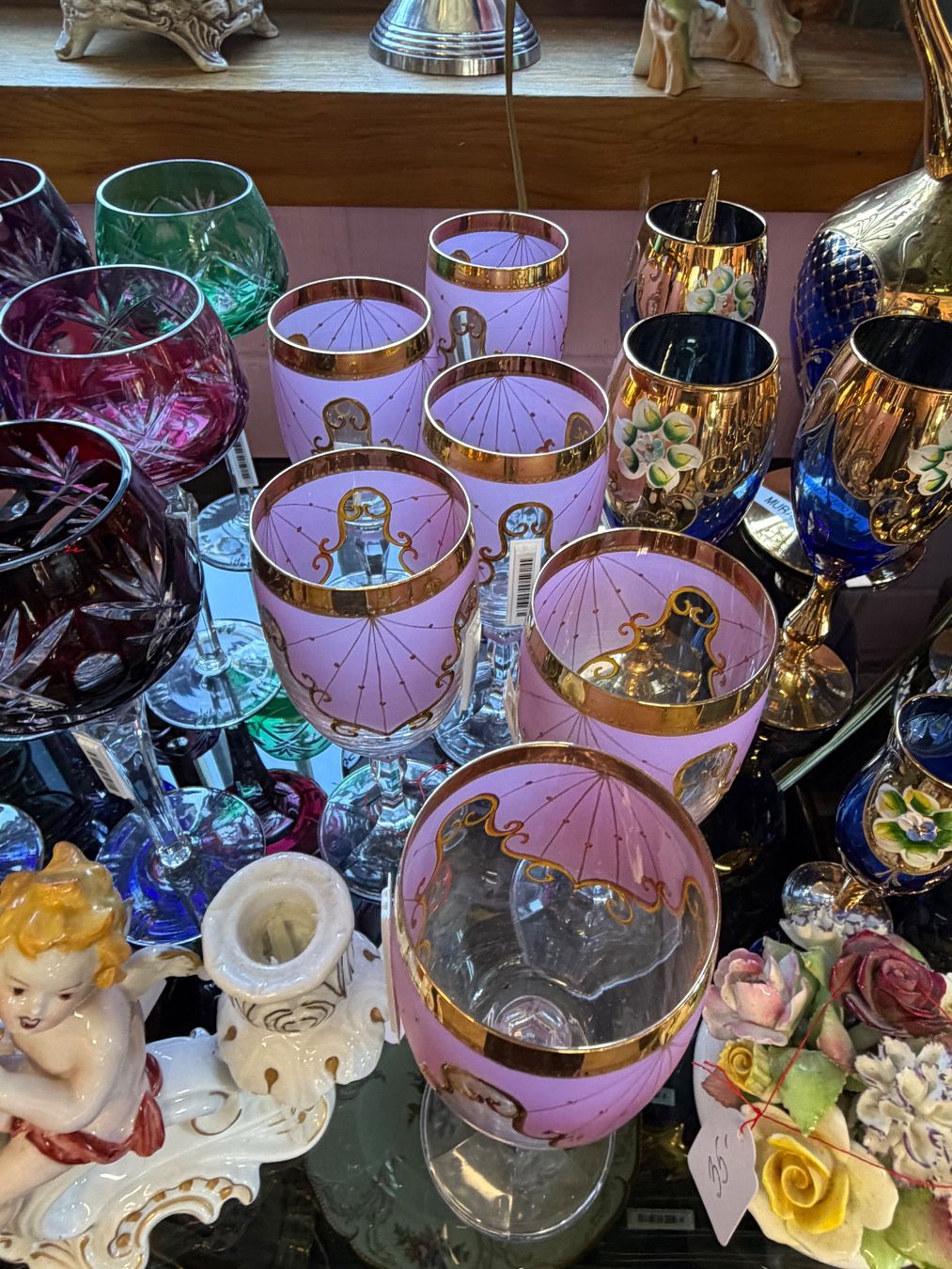 Bicchieri: Rosa Gläser für Wein – Usato da Zürich venduto da SecondhandZurich
